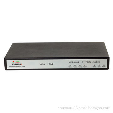 VoIP PBX04, Perfect for Small Offices IP-PBX 20 Concurrent Calls IVR Menu